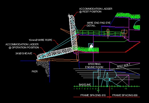 Additional view 1 of ACCOMMODATION LADDER MODEL-1