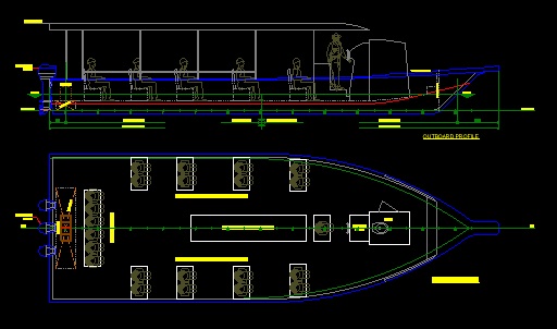 Additional view 1 of 13 METERS PASSENGER MOTORBOAT